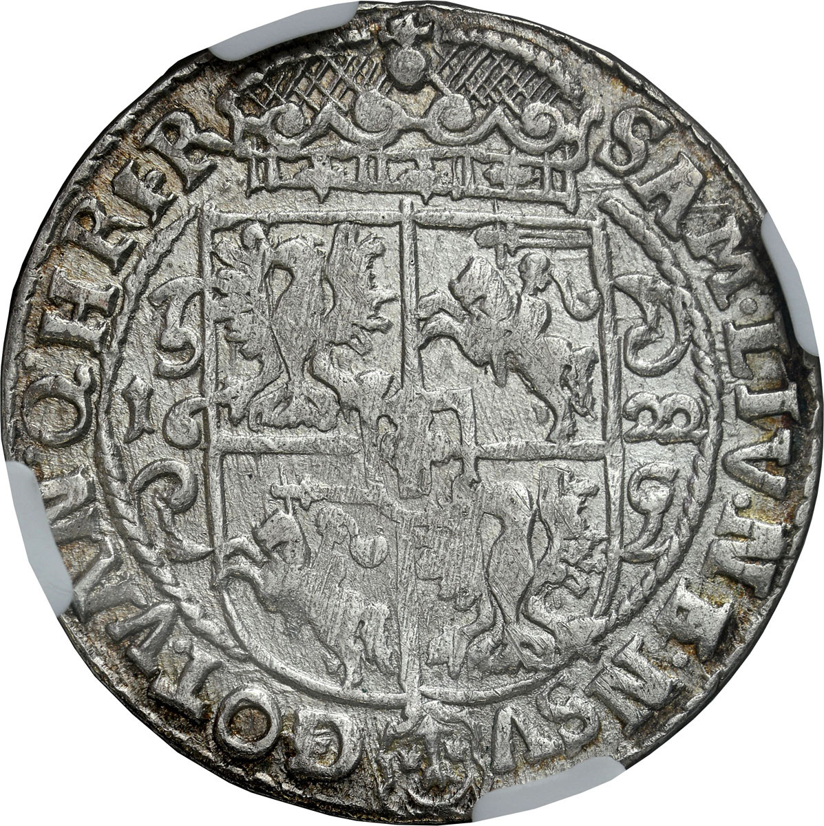 Zygmunt III Waza. Ort (18 groszy) 1622, Bydgoszcz - NGC MS64 - odmiana - 226.A9 (R2)